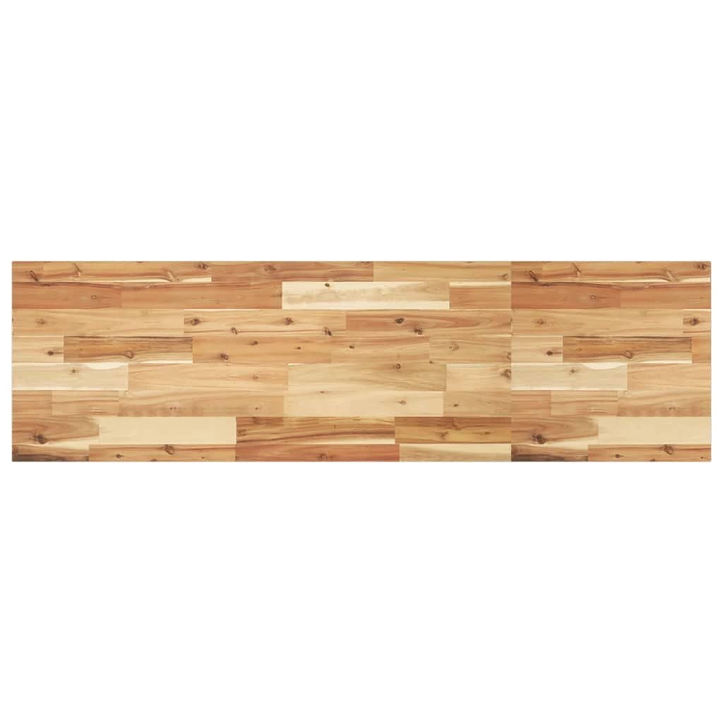 Tafelblad Acaciahout 120x40x2cm Rechthoekig - 34% Korting