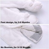 Fleece Baby Romper met Berenoren - 0-18m - 28% Korting!