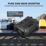 Zuivere Sinus Omvormer Camper 2000W - 30% Korting