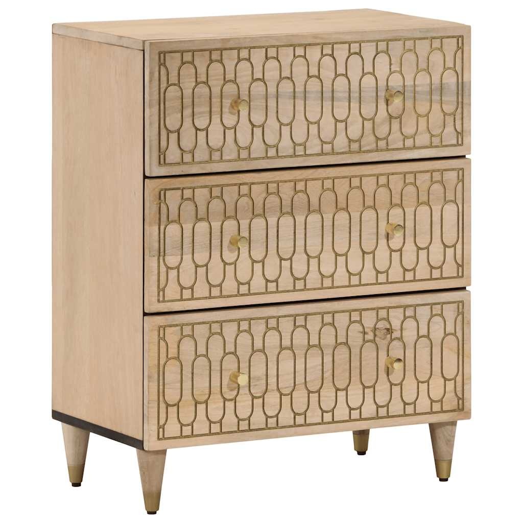 VidaXL Bijzetkast 60x33x75 cm Massief Mangohout - 47% Korting!