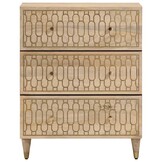 VidaXL Bijzetkast 60x33x75 cm Massief Mangohout - 47% Korting!
