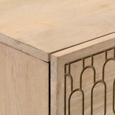 VidaXL Bijzetkast 60x33x75 cm Massief Mangohout - 47% Korting!