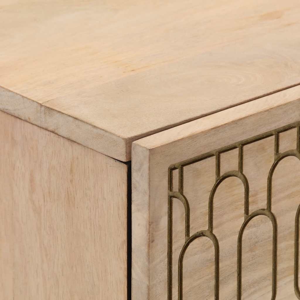 VidaXL Bijzetkast 60x33x75 cm Massief Mangohout - 47% Korting!