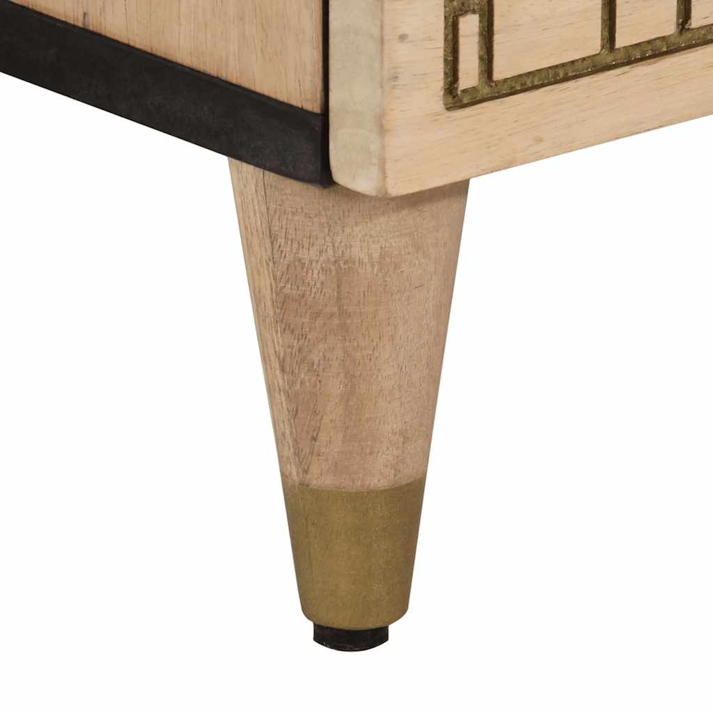 VidaXL Bijzetkast 60x33x75 cm Massief Mangohout - 47% Korting!