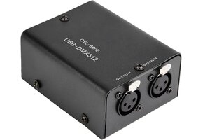 512-kanaals DMX Controller Decodermodule voor LED Podiumverlichting (USB)