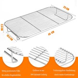 Roestvrijstalen Grillrooster 28% Korting - Voor Ninja Woodfire XL