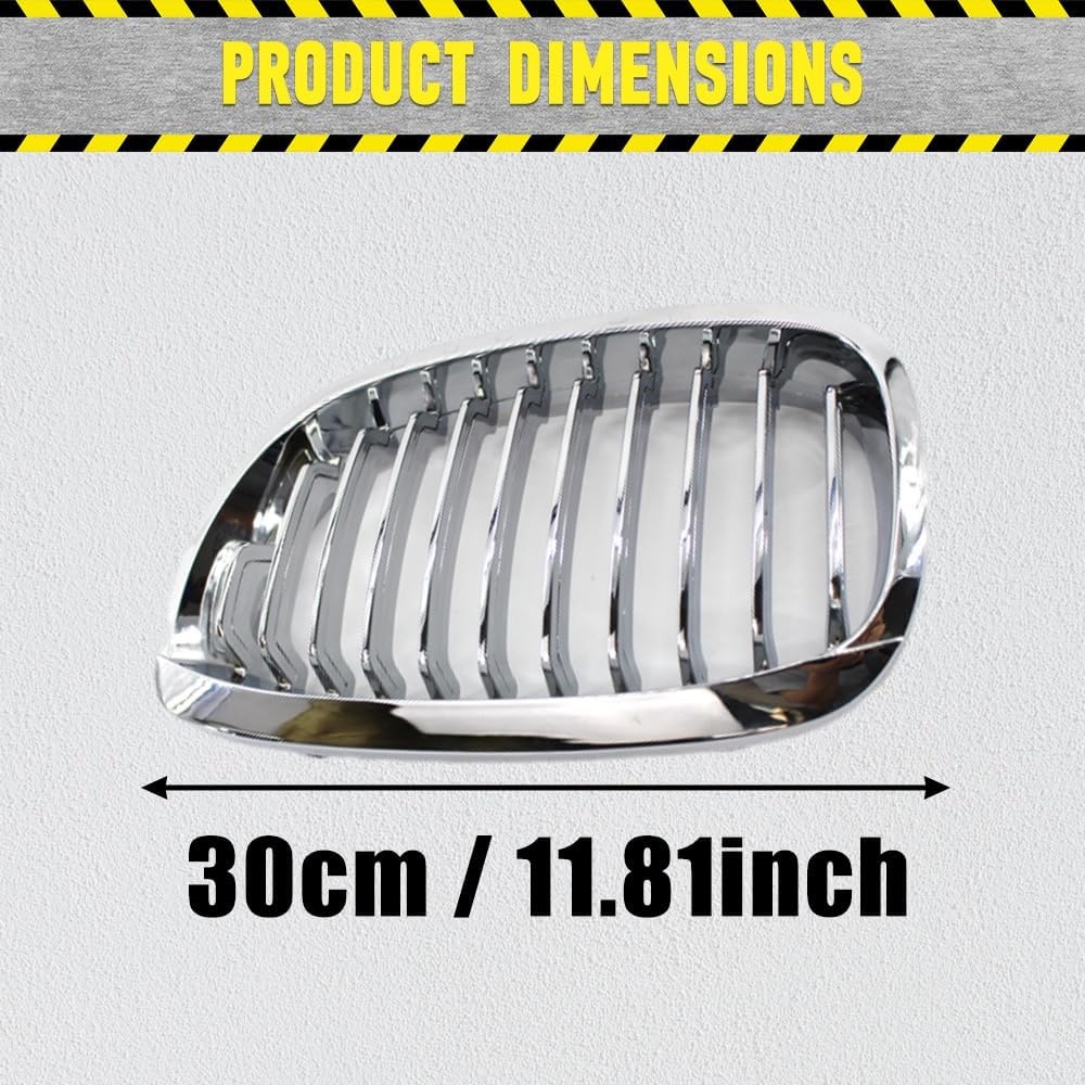 BMW E46 Niergrille Set - Chroom ABS - 34% Korting!