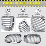 BMW E46 Niergrille Set - Chroom ABS - 34% Korting!