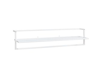 Wit IJzeren Handdoekenrek 95x25x22 cm - 33% Korting