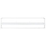 Handdoekenrek IJzer Wit 95x25x22 cm - 47% Korting