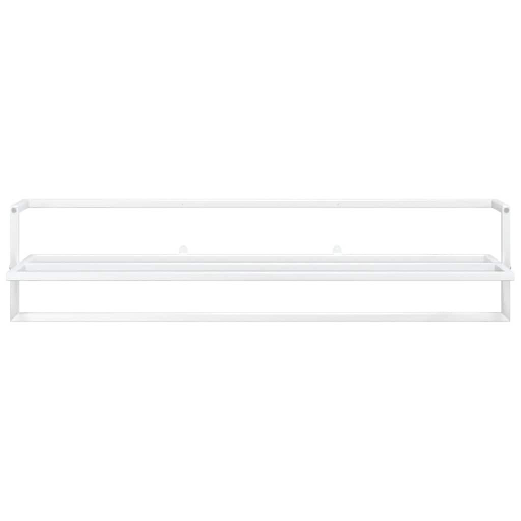 Handdoekenrek IJzer Wit 95x25x22 cm - 47% Korting