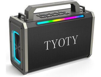 Draagbare Bluetooth Speaker 80W - IPX5 Waterdicht - 29% Korting