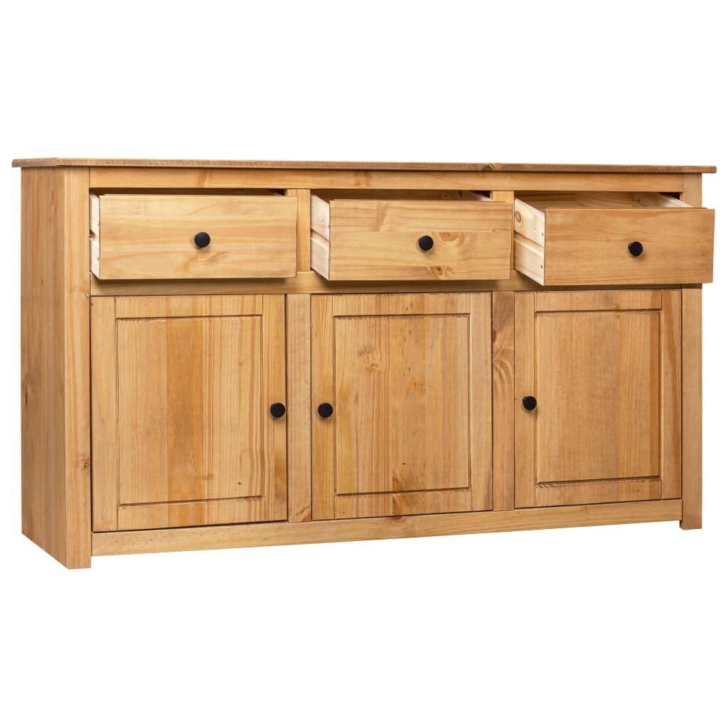 Massief Grenen Dressoir met 3 Laden & 3 Deuren - 35% Korting