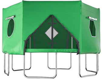 Trampoline Overkapping Groen 427cm - 29% Korting