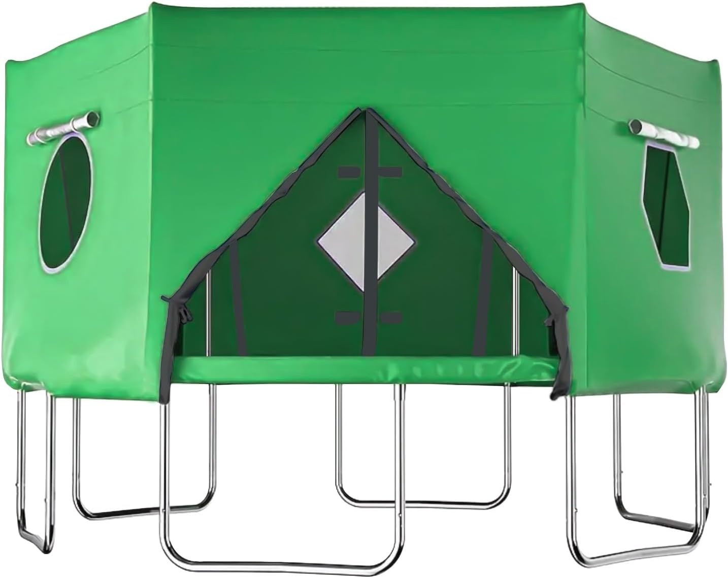 Trampoline Overkapping Groen 427cm - 29% Korting