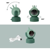 Extra YOO Twist Babyfoon Camera 360° Draaibaar - 61% Korting!