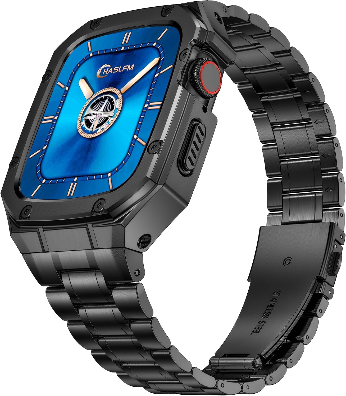 Horlogeband & Behuizing Apple Watch 42/44mm Zilver Roestvrij Staal - 55% Korting