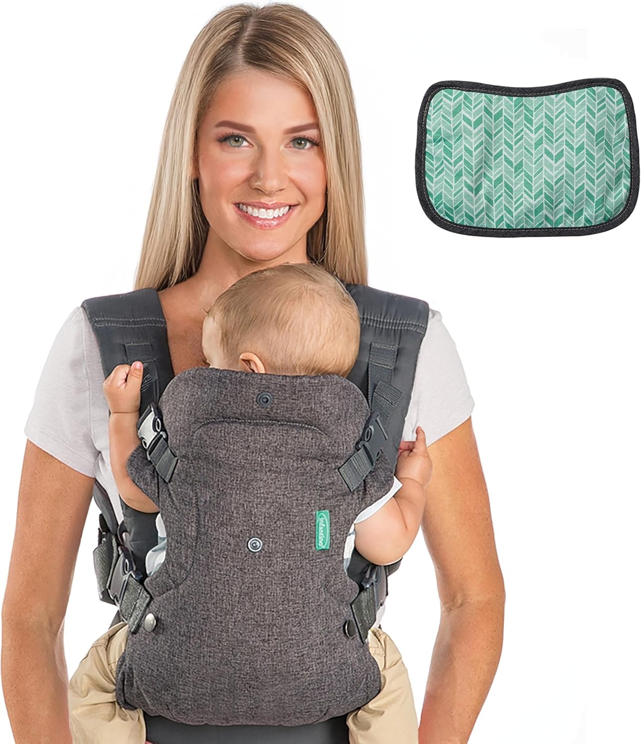 Infantino Flip Advanced Draagzak Zwart - 34% Korting