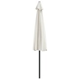 Halve Balkonparasol Zandkleurig - 300x155cm - 34% Korting!