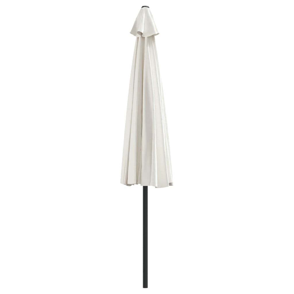 Halve Balkonparasol Zandkleurig - 300x155cm - 34% Korting!