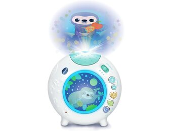 Babynachtlampje Muzikaal Blauw met Sterrenprojectie & Witte Geluiden - 27% Korting