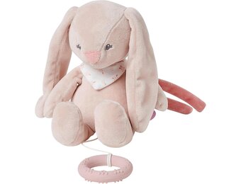 Muziekdoos Baby Haas ALICE & POMME Oudroze met Bijtring - 28% Korting