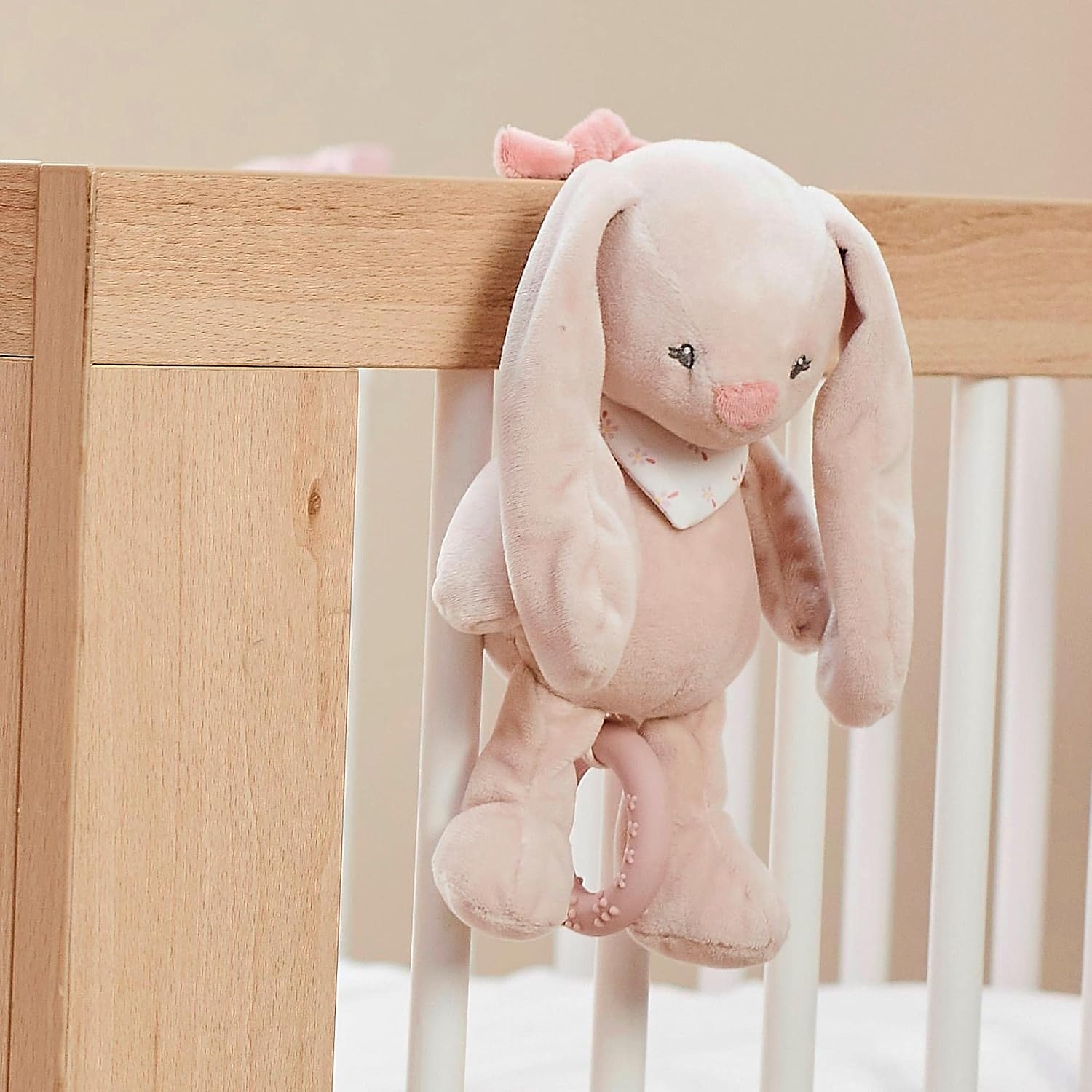 Muziekdoos Baby Haas ALICE & POMME Oudroze met Bijtring - 28% Korting