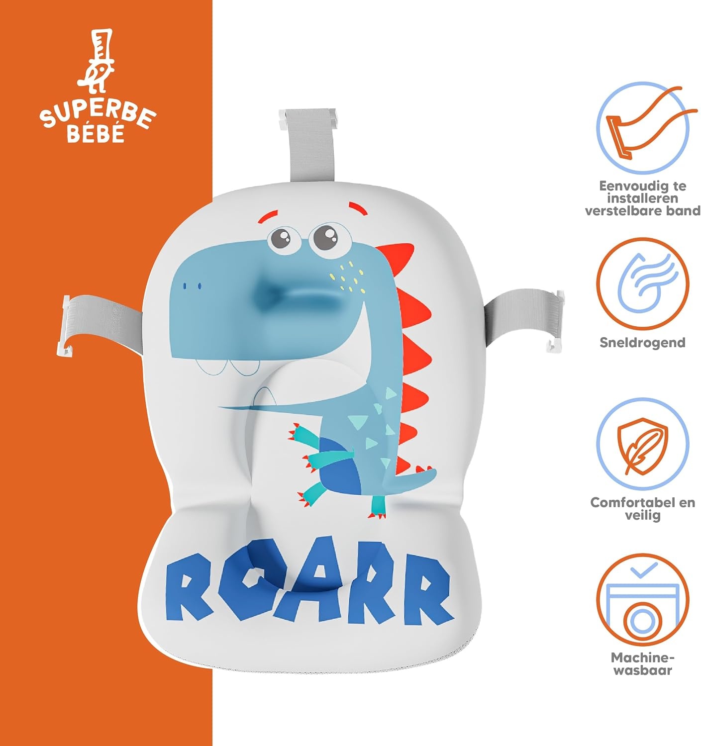 Opvouwbaar Babybadje Groen | Incl. Thermometer & Badkussen | 0-3 Jaar | 29% Korting