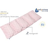 Kersenpitkussen 60x20 cm voor Warmte/Koudetherapie | Wasbare Minky Hoes (54% Korting)