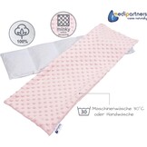 Kersenpitkussen 60x20 cm voor Warmte/Koudetherapie | Wasbare Minky Hoes (54% Korting)