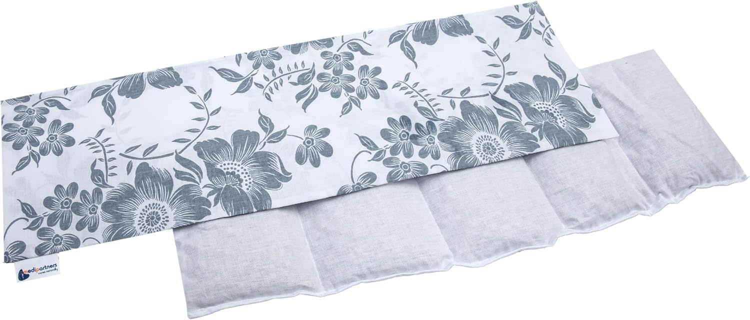 Kersenpitkussen 60x20 cm voor Warmte/Koudetherapie | Wasbare Minky Hoes (54% Korting)