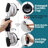 Zuignap Handgreep Badkamer Douche Toilet Zwart - 57% Korting
