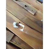 VidaXL Ligstoel met Kussen - Massief Acaciahout - Taupe - 55% Korting!