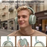 Over-ear koptelefoon Lentegroen - 65u speeltijd, ANC & Bluetooth 6.0, 57% Korting!