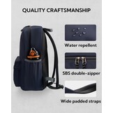 Lichtgewicht Dagrugzak 20L met Laptopvak - Ideaal voor School & Reizen