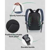 Lichtgewicht Dagrugzak 20L met Laptopvak - Ideaal voor School & Reizen