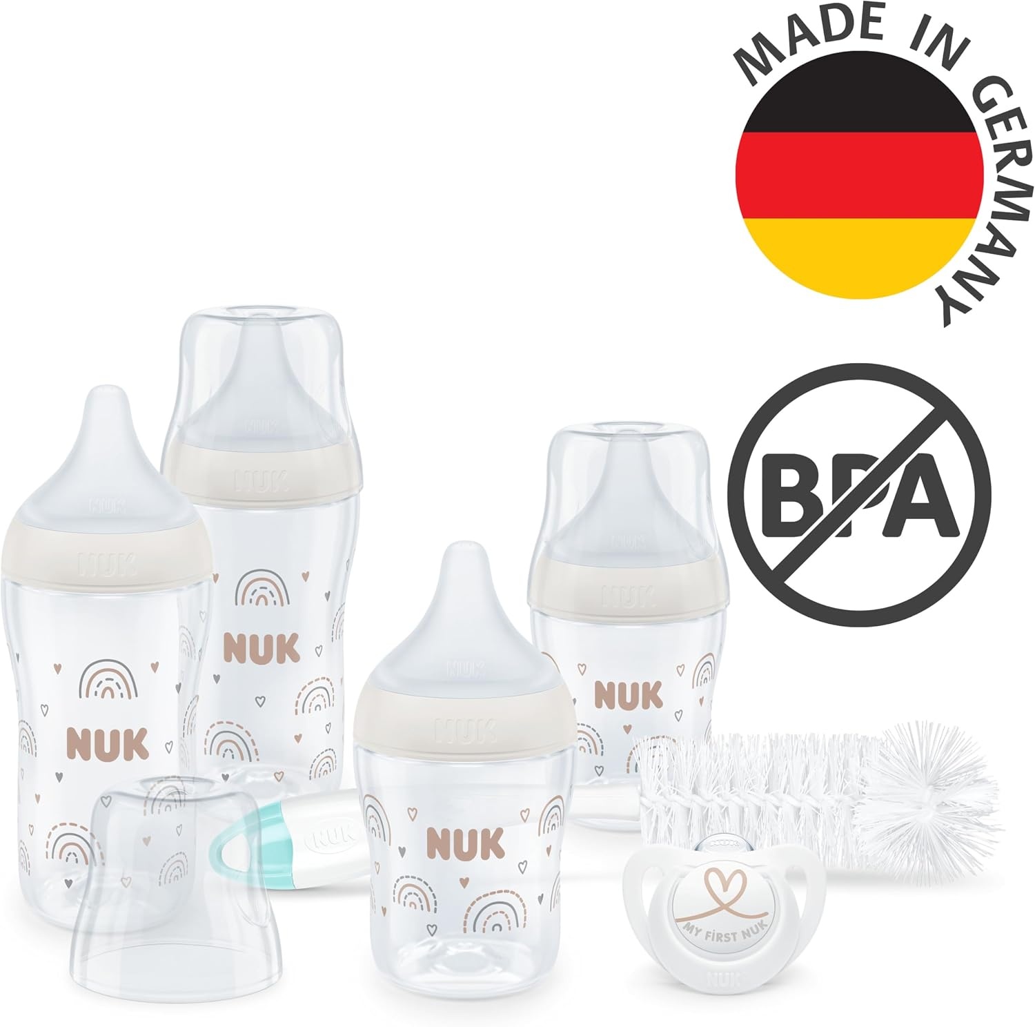 Babyflessenset 7-delig (0-6 mnd) | Anti-Colic | 59% Korting