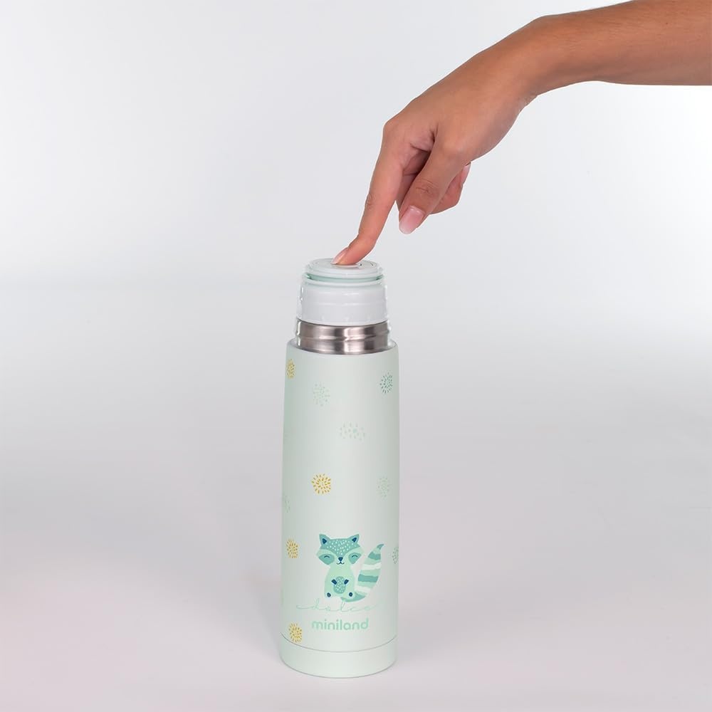 Thermosfles 500 ml Mint - 24u Warm/Koud - RVS - 57% Korting