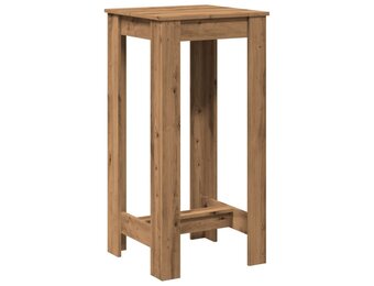 Bewaartafel bewerkt hout artisanaal eiken - 51x50x103,5 cm - 34% korting