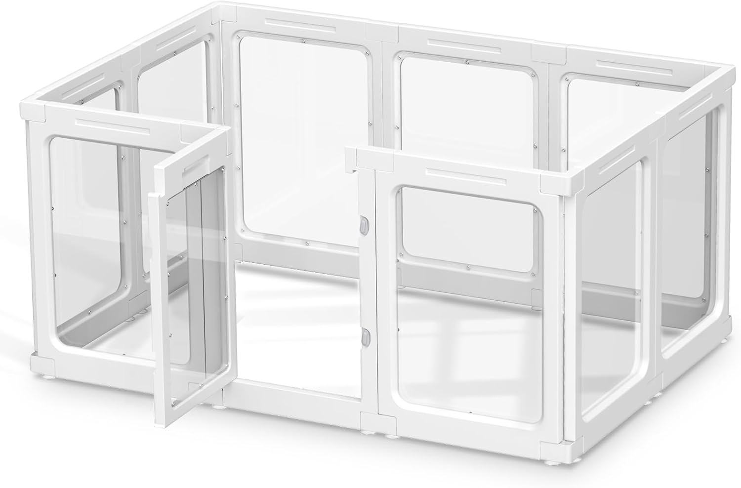 Transparante Hondenren 60cm - 10 Panelen - 35% Korting