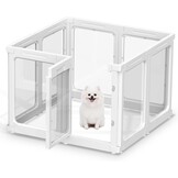 Transparante Hondenren 60cm - 10 Panelen - 35% Korting