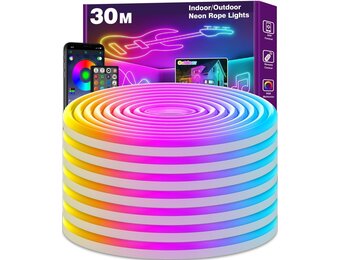 Neon LED Strip 30m RGB - Gaming & Slaapkamer - Waterdicht