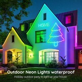 Neon LED Strip 30m RGB - Waterdicht met App Bediening - 29% Korting