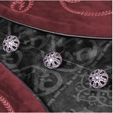 Heren Steampunk Mantel - Cosplay/Halloween - Rood, 3XL - 34% Korting!