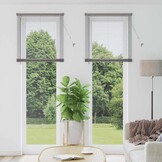 VidaXL Aluminium Raamblind Handmatig Zilver 75x220cm - 57% Korting
