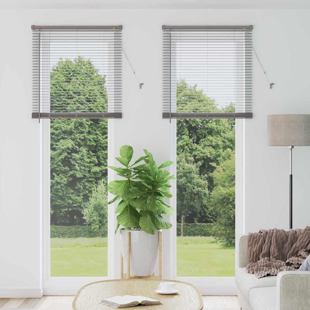 VidaXL Aluminium Raamblind Handmatig Zilver 75x220cm - 57% Korting