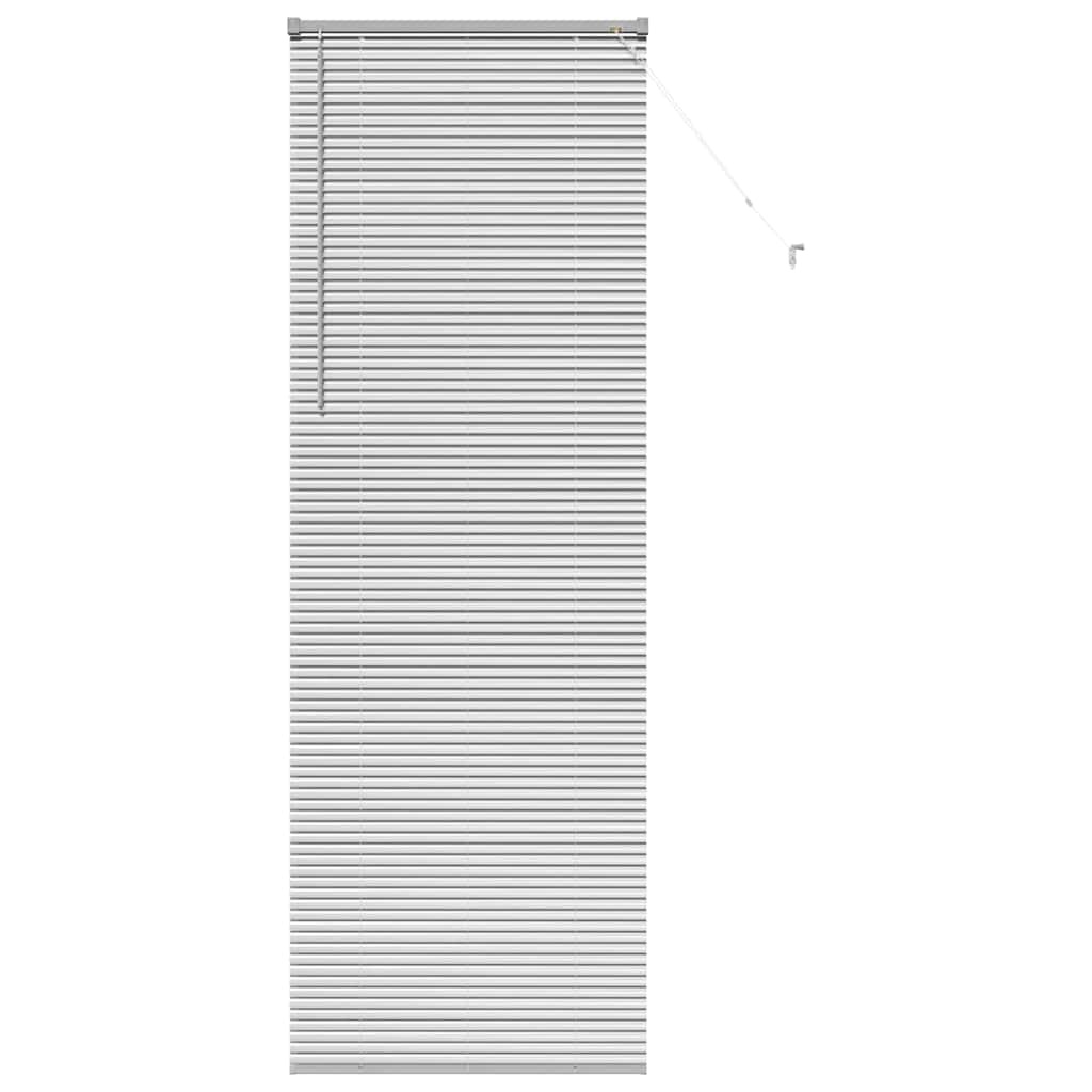 VidaXL Aluminium Raamblind Handmatig Zilver 75x220cm - 57% Korting