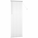 VidaXL Aluminium Raamblind Handmatig Zilver 75x220cm - 57% Korting