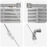 VidaXL Aluminium Raamblind Handmatig Zilver 75x220cm - 57% Korting