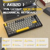 Mechanisch Toetsenbord AK820PRO met 34% Korting
